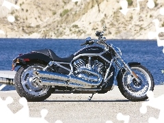 Rama, Harley Davidson V-Rod, Stalowa
