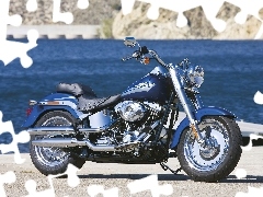 Przód, Harley-Davidson Softail Fat Boy, Amortyzatory