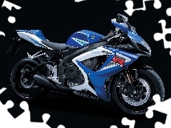 Malowanie, Suzuki GSX-R750, Niebieskie