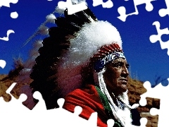 Indianin, Pióropusz
