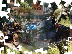 Postacie, Gra, Destiny 2, Walka