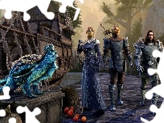 Rycerz, The Elder Scrolls Online High Isle, Elfka, Postacie,