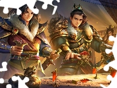 Postacie, Gra, MÄĹźczyĹşni, Mapa, KsiÄĹźÄta, Total War Three Kingdoms