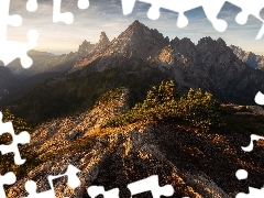Skagit Range, GĂłry, GĂłra, Mount Larrabee, Stan Waszyng