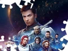 Postacie, Everspace 2, Plakat, Gra
