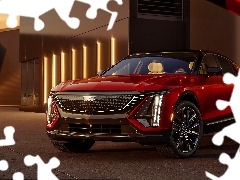 Electric, Czerwony, Cadillac Lyriq