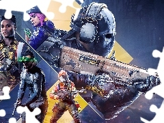 Postaci, Gra, BroĹ, Plakat, Strzelcy, Xdefiant