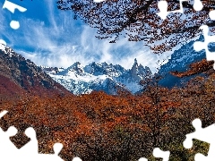 GĂłry, Patagonia, JesieĹ, El Chalten, Argentyna, Mount 