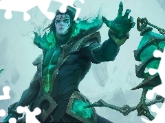 PostaÄ, Thresh, Lampa, MÄĹźczyzna, Uniform, League of Legends, Gra, Pancerz