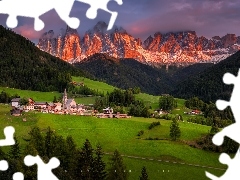 WieĹ, WĹochy, GĂłry, Santa Maddalena, Masyw Odle, Do