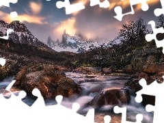 SkaĹy, Patagonia, GĂłra, Park Narodowy Los Glaciares, A