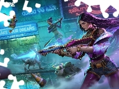 Garena Free Fire, Postacie, Gra