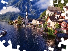 MgĹa, Hallstatt, KoĹciĂłĹ, Jezioro Hallstattersee