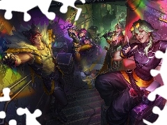 Cztery, Gra, League Of Legends, Postacie