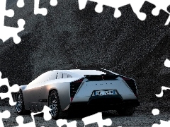 Italdesign Giugiaro Quaranta, Tył