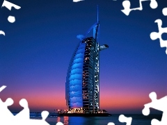Zjednoczone Emiraty Arabskie, Dubaj, Burj Al Arab, Hotel
