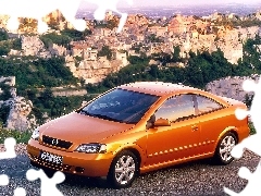 Bertone, Coupe, Opel, Skały, Astra