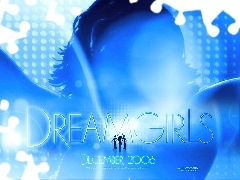 Dreamgirls, scena, napis, kobieta