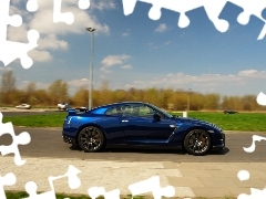 Ciemne, Alufelgi, Nissan GTR