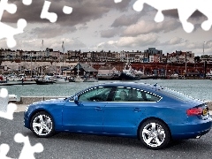 Rzeka, Miasto, Audi, A7