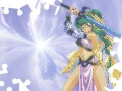 miecz, Urusei Yatsura, kobieta