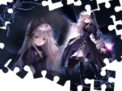 dziewczyna, suknia, Rozen Maiden