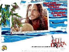 włosy, długie, Club Dread, mężczyzna