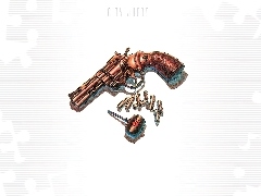 pistolet, naboje, City Hunter