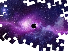 Gwiaździste, Niebo, Apple