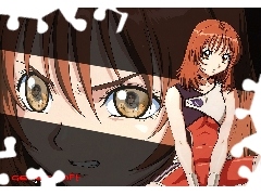 oczy, kobieta, Geneshaft