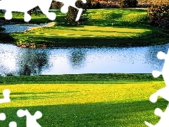 stawy wodne, Pole Golfowe