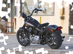 Harley Davidson Softail Cross Bones, Czarny
