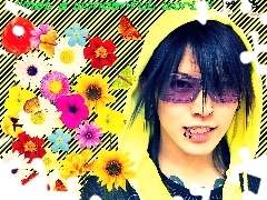 Kwiaty, Kolczyk, Miyavi