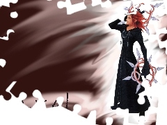 broń, kobieta, Kingdom Hearts, posrać