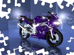 Ścigacz, Sportowy, Motor Yamaha, Szosowo-Turystyczny