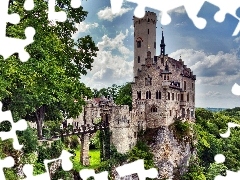 Lichtenstein, Niemcy, Zamek