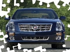Cadillac STS, Grill, Przód