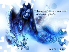 włosy, twarz, Nightwish