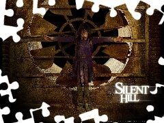 wentylator, dziewczynka, Silent Hill, brudna