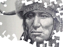 Pióropusz, Indianin