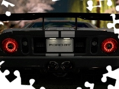Tył, Ford GT