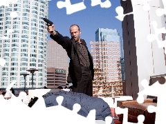 Zabójstwo, Pistolet, Jason Statham, Wieżowce