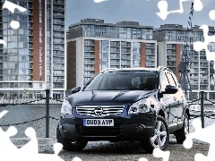 Grill, Maska, Przód, Nissan Qashqai +2