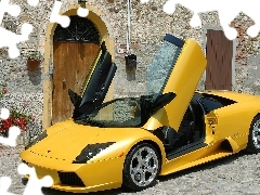 Drzwi, Podniesione, Lamborghini, Murcielago