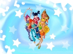 Gwiazdy, Błękit, Winx