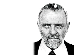 broda, krawat, Anthony Hopkins