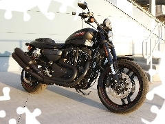 Czarny, Mat, Harley Davidson XR1200X