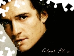 czarny strój, Orlando Bloom