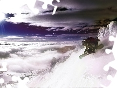Snowbording, Śnieg