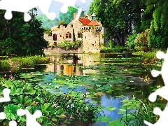 Jezioro, Staw, Zamek